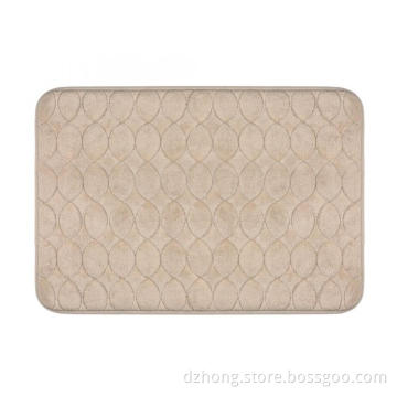 Memory Foam Bath Mat Non Slip Backing